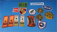 Asst Patches-NRA, Dodge, Chevy SS, Outdoor Corps