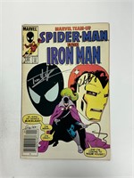 Autograph COA Spiderman #145 Comics