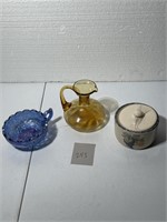 Vintage Glassware LOT Carnival Glass