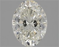 Gia Certified Oval Cut 2.00ct Si2 Diamond