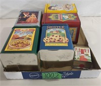 6 – Vintage NESTLE Collector’s Tins