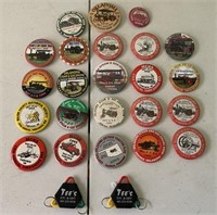 23+/- Vintage Collectible Buttons