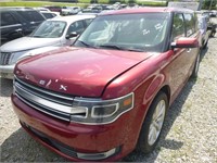 2014 FORD FLEX ABANDONED PAPERWORK COLD A/C