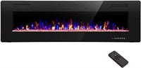 R.W.FLAME Electric Fireplace 60 inch Recessed and