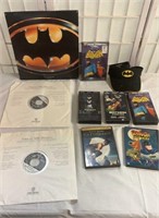 Batman Lot: Batman Laserdisc, VHS & DVDs