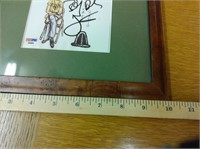 Signed Billy Bob Thorton "Chrystal" Framed 18x10