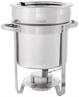 Winco 207 Stainless Steel Soup Warmer, 7-Quart, Me