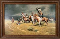 Frank McCarthy's "Watching the Wagons" Limited Edi