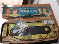 Vintage Marx mot o run Express Highway toy with