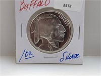 1oz .999 Silver Buffalo Round