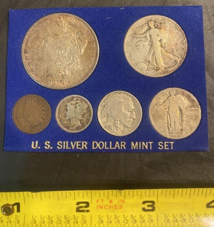 US Silver Dollar Set-1879 Morgan