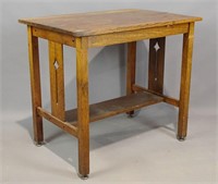 Arts & Crafts Period Library Table