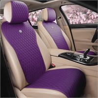 Red Rain Purple Car Seat Cover 11PCS