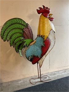 63” tall medal rooster