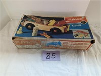 Vintage Playskool Toy Car - Org. Box