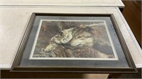Carl Brenders Signed Print Companions Wolves