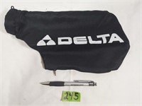 Delta dust bag (1.75"-2" ring clip) New