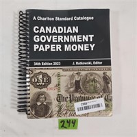 Charlton Canadian Govenment paper money (2023 Ed)