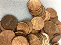 Collection of Attic Found U.S. Pennies