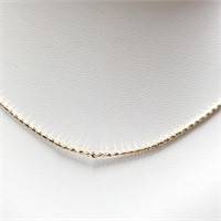 10K YELLOW GOLD  NECKLACE (~LENGTH 16"CM)