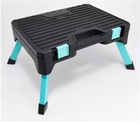 SFixx Collapsible Step Stool w/ Storage Organizer