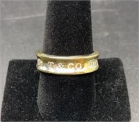 Tiffany And Company Sterling Silver Ring