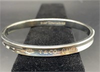 Tiffany And Company Sterling Silver Bangle