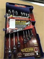 7PC GEARWRENCH RATCHETING COMBO WRENCH SET