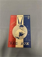 1942 Red Sox Official Fenway Park Program