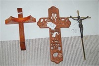 Three Crucifications