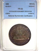 1896 Medal NNC PR65 Wilhelm I