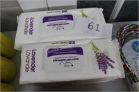 4-100ct calming lavender pet wipes