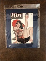 Pinup Girl Vintage print mounted 8x10" for resale