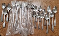 Sterling Silver Tea Spoons, Demitasse Spoons