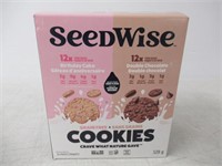 "As Is" 24-Pk Seedwise Grain Free Cookies,