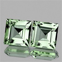 Natural Princess Green Amethyst Pair [Flawless-VVS