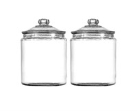 Anchor Hocking 1 Gallon Glass Jar with Lid  Set of