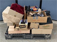 Pallet of Misc.- Shoes, Clothing, Tools & More