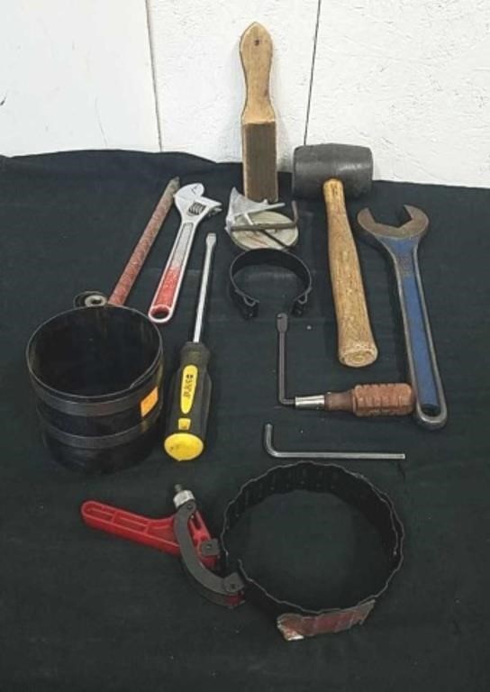 Oil changing tools, and other miscellaneous tools
