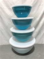 Mixing Bowls With Lids Set Of 4 (pre-owned)