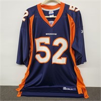 Vtg Ian Gold Broncos No. 52 Jersey (XL)