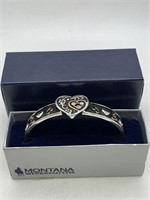 MONTANA SILVERSMITHS HEART CUFF BRACELET