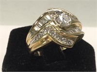 Certified Appraised AIGL 14K Gold ring with