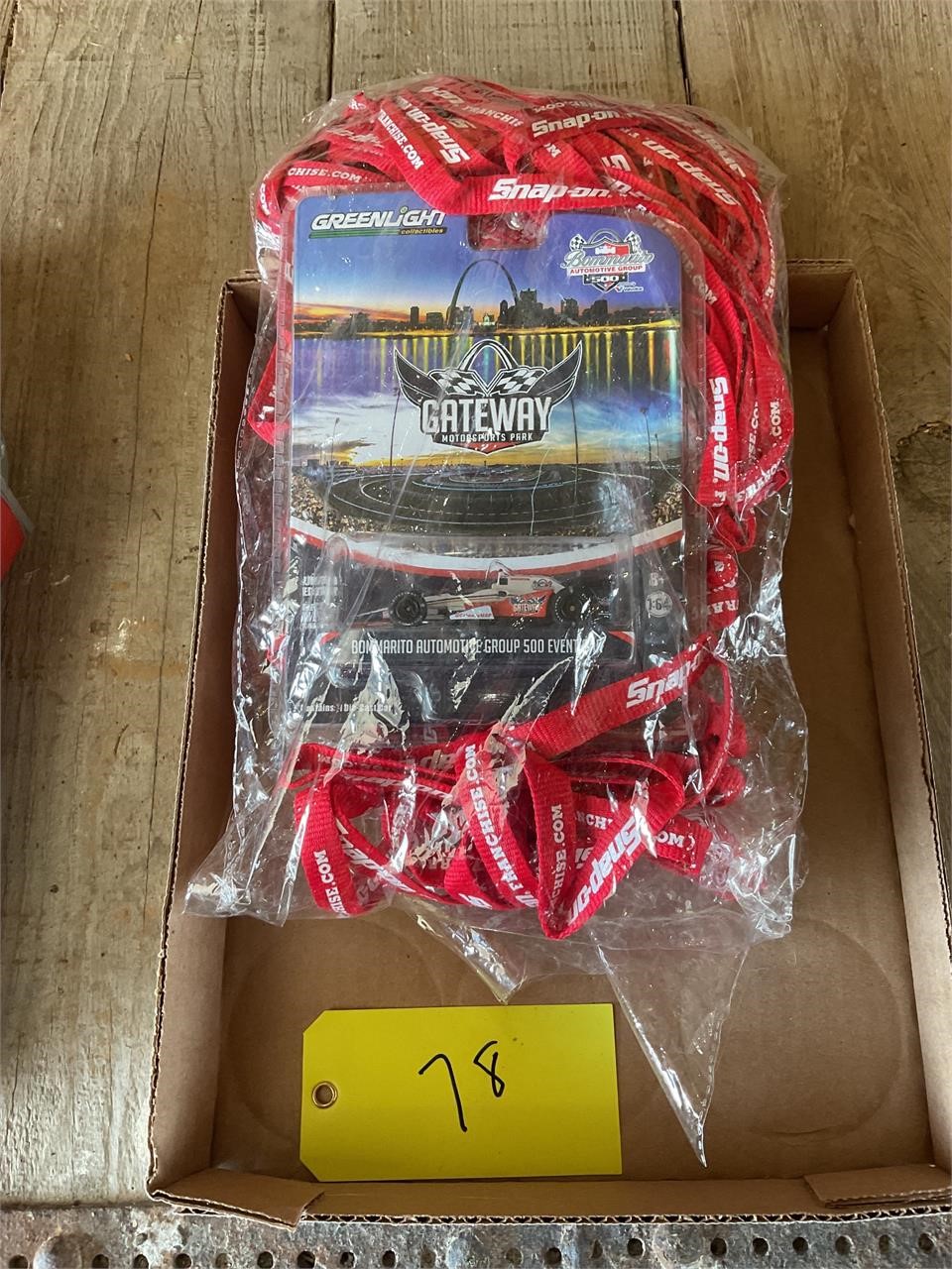 Special edition diecast car Snap-On lanyards