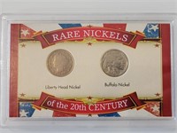 2 Coin Set Rare Nickels