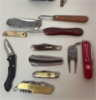 ASSTD POCKET KNIVES: BUCK & OTHER