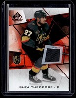 2021 SP Game Used Red Jersey 61 Shea Theodore