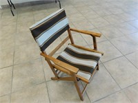 Wooden Fold Up Patio Chair