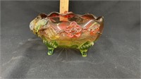 Stevens & Williams Victorian art glass bowl