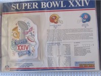Patch NFL Official Super Bowl #24 SF 49ERS Bronco